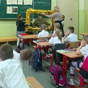 Lekcja otwarta "Aleksandra Piłsudska - patronka Szkoły Podstawowej nr 2 w Suwałkach" - 15 stycznia 2019 r.